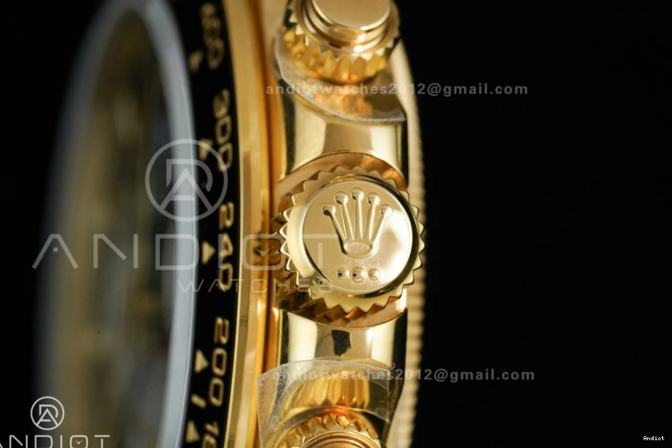 V9 on QF Edition 1:1 Best 126528LN QF4132 Le (Weighted) Mans Daytona YG Bracelet 0421